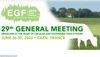 Foto Participación de los investigadores de Nutrición Animal en la 29 Asamblea de la Federación Europea de Pastos y Forrajes. Caen, Francia 26 - 30 de junio 2022.
