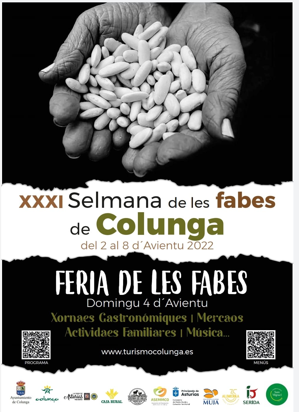 Foto El SERIDA, presente en la "XXI Selmana de les Fabes" de Colunga. Villaviciosa, 2 de diciembre de 2022. 