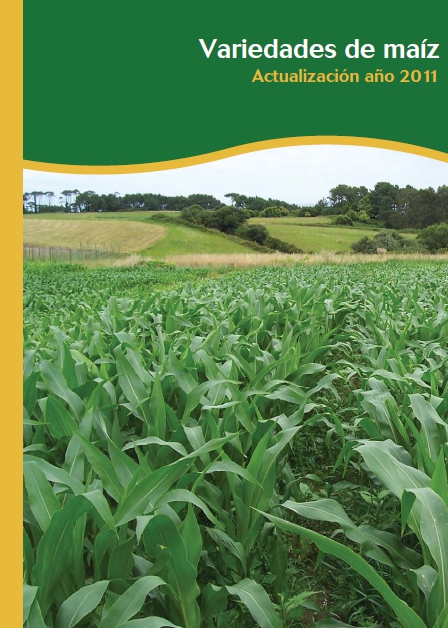 Portada del folleto de evaluación de variedades de maíz. SERIDA. 2012